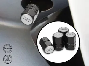 Audi Tapones De Válvula Para Bici Diseño Abombado